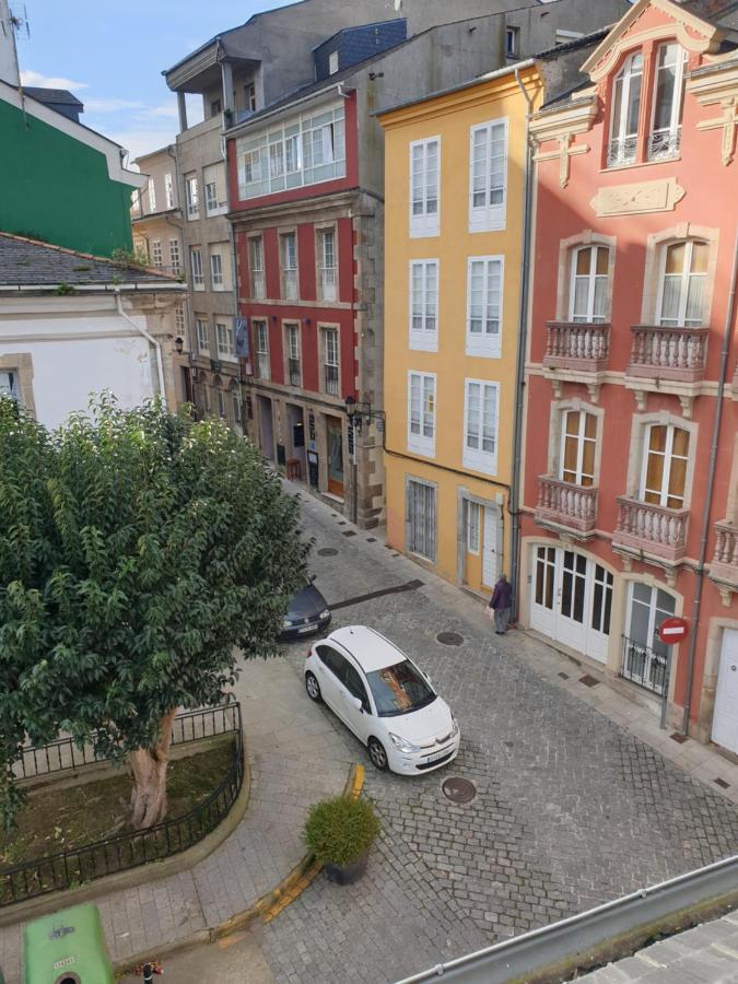 Atico Cine Colon Apartment Ribadeo Exterior photo